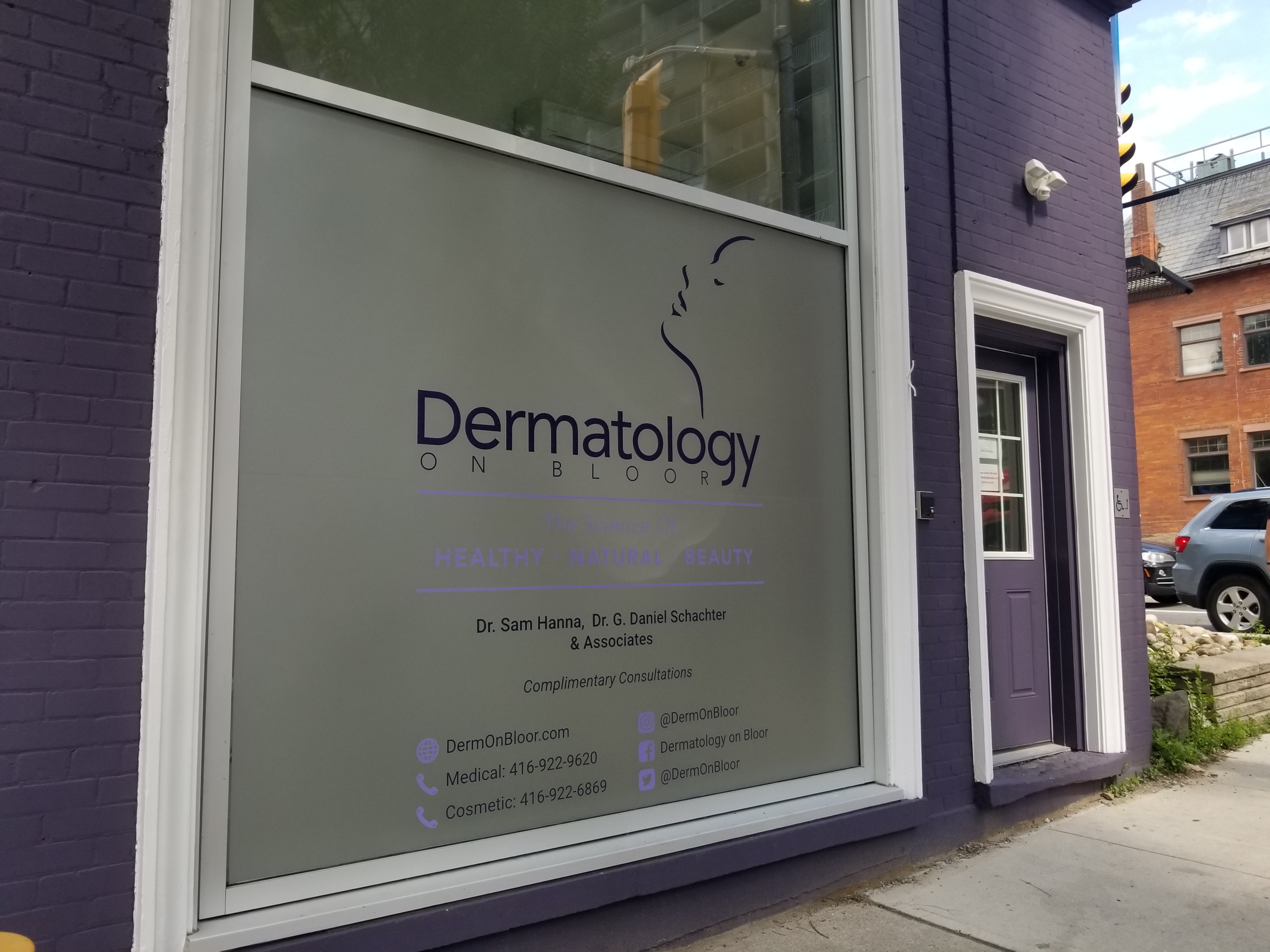 Dermatology on Bloor - Street Side View